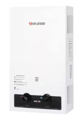 Calefont Splendid Master Tiro Natural 7 Litros Gas Licuado