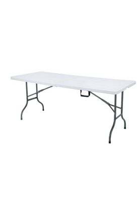 MESA PLEGABLE TIPO MALETA 180X74CMS