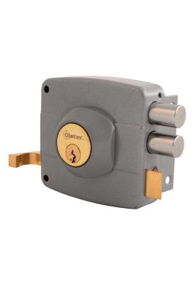 CERRADURA SOBREPONER OISTER 110 GRIS