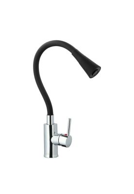 Imagen 1 del producto MONOMANDO LAVAPLATOS OREGON FLEX DUO CAÑO NEGRO