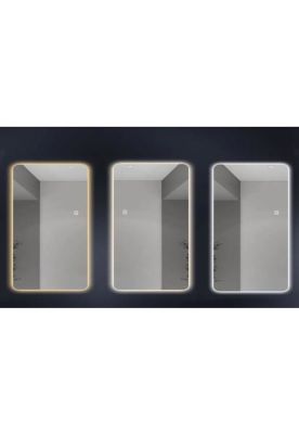 Imagen 2 del producto ESPEJO SALON TAUMM 70x100 CM CON 3 LUCES LED