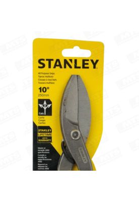 Imagen 2 del producto TIJERA HOJALATERO STANLEY MANGO FORRADO 10""(14556)