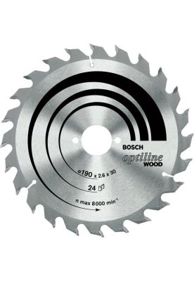 DISCO SIERRA 9 1/4"" X 60 DIENTES BOSCH