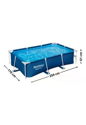 Imagen 2 del producto PISCINA ARMABLE 2.59M X 1.70M X 61CM