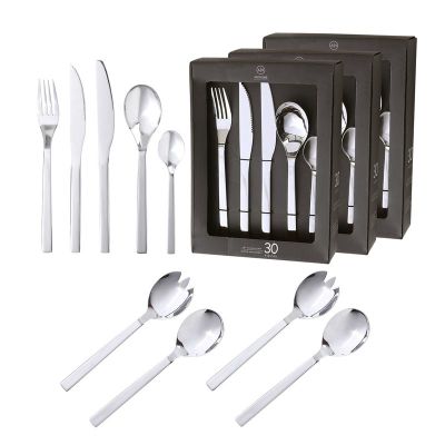 Set Cuchilleria 94 Piezas Acero Inoxidable Arthome CUC20