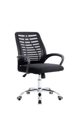 SILLA DE OFICINA EJECUTIVA BARCELONA ERGONOMICA COLOR NEGRO BM-806
