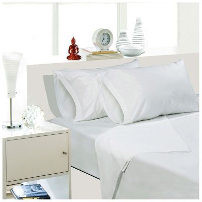 Imagen 2 del producto Sábana ArtHome - 1,5 Plazas - Blanco -144 Hilos