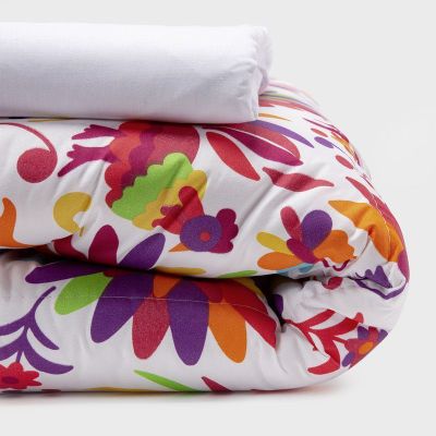 Imagen 1 del producto COMBO 2 PLUMON MEXICO REVERSIBLE ROJO 1.5 PLAZAS