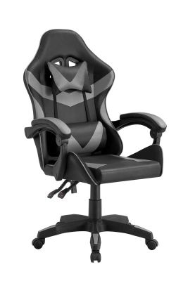 SILLA GAMER PRO SEUL ERGONOMICA RECLINABLE COLOR GRIS BMG-17G