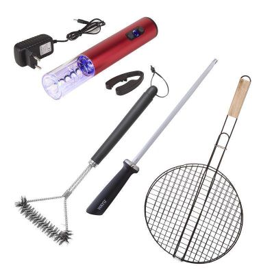 Set Parrillero 315  Wayu 4 Piezas Profesional