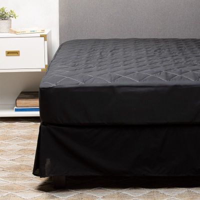 Cubrecolchon + Faldon Negro Arthome King