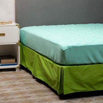 Imagen 2 del producto Cubrecolchon + Faldon Verde Arthome King