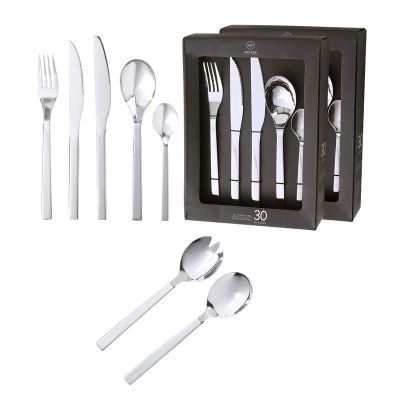 Set Cuchilleria 62 Piezas Acero Inoxidable Arthome CUC19