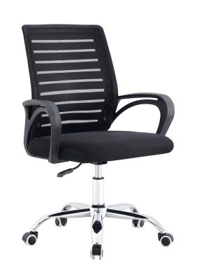SILLA DE OFICINA EJECUTIVA BUDAPEST ERGONOMICA COLOR NEGRO BM-807