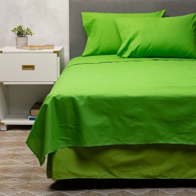 Imagen 1 del producto Cubrecolchon + Faldon + Sabana Verde King