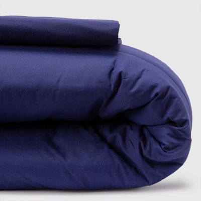 Imagen 2 del producto COMBO 11 PLUMON BICOLOR AZUL CELESTE 1.5 PLAZAS