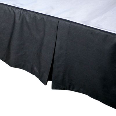 Faldón ArtHome - Super King - Negro -144 Hilos