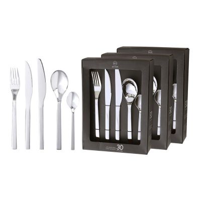Set Cuchilleria 90 Piezas Acero Inoxidable Arthome CUC14