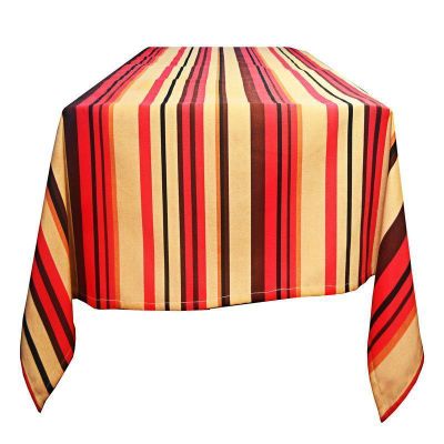 Mantel Rectangular rayas rojas 300 cm x 150 cm