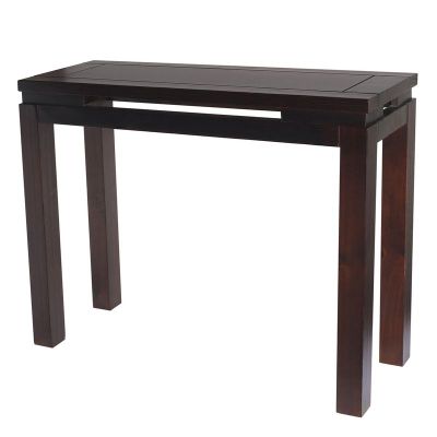 MESA DE ARRIMO MARTINA COLOR MADERA CHOCOLATE