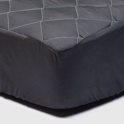 Cubrecolchon Negro Arthome Super King