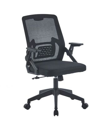 SILLA DE OFICINA EJECUTIVA MONTREAL ERGONOMICA COLOR NEGRO BM-808