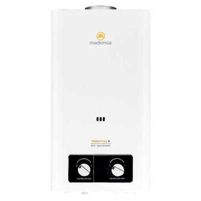 Calefont Gas Licuado 8 Litros Tiro Natural Essential 8 Eco