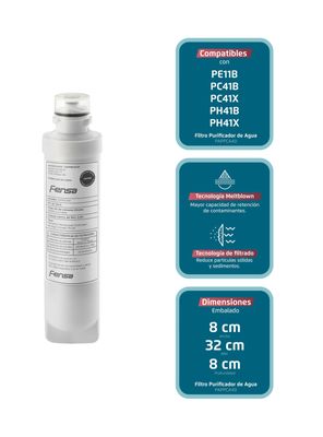 Imagen 2 del producto Repuesto Filtro de Agua Fensa Pure4x Purificador Agua PH41B/PAPPCA40