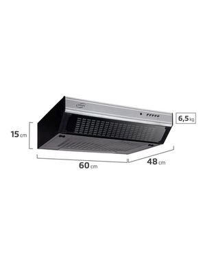 Imagen 2 del producto Campana de Cocina Extractora 60cm Double Function FX U6160