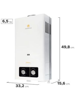 Imagen 2 del producto Calefont Gas Licuado 7 Litros Tiro Natural Essential 7 Eco