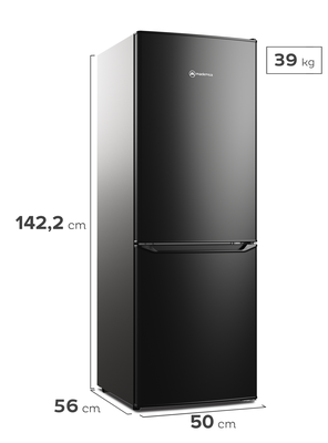 Imagen 2 del producto Refrigerador 166L Frío Directo Bottom Freezer MED165B