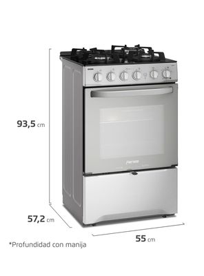 Imagen 2 del producto Kit Cocina 4 Platos F 3000 RT + Campana Empotrada FG 7770