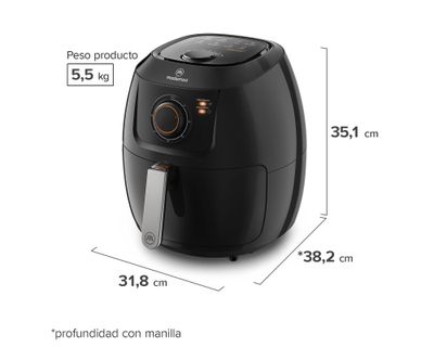 Imagen 2 del producto Freidora de Aire Mademsa 6,5 L con Temporizador 1700W MAF50