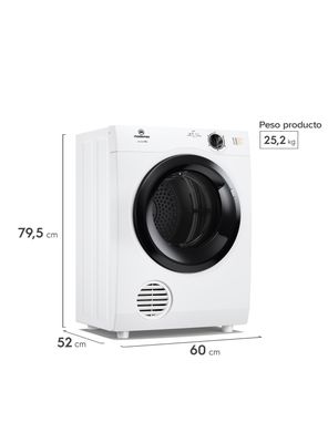 Imagen 2 del producto Secadora de Ropa 7Kg Carga Frontal Secado Automático 7D BZG