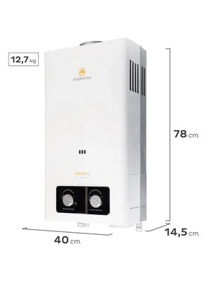 Imagen 2 del producto Calefont Gas Natural 13 Litros Tiro Natural Essential 13 Eco