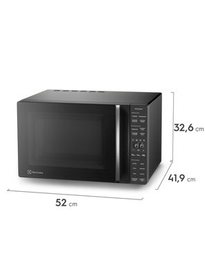 Imagen 2 del producto Microondas Electrolux 31 Litros Digital Descongelamiento Asistido ME31N Negro