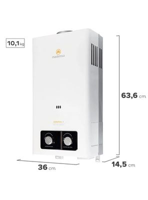 Imagen 2 del producto Calefont Gas Licuado 11 Litros Tiro Natural Essential 11 Eco