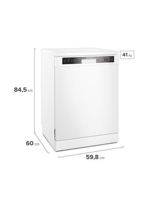 Imagen 2 del producto Lavavajillas 14 Cubiertos Función Higienzar 14 BZG Blanca