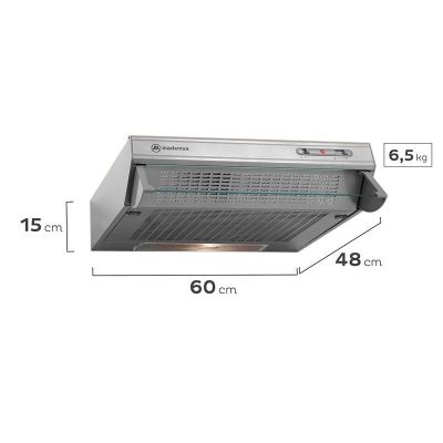 Imagen 2 del producto Campana de Cocina Extractora 60 cm Double Function MX U160S