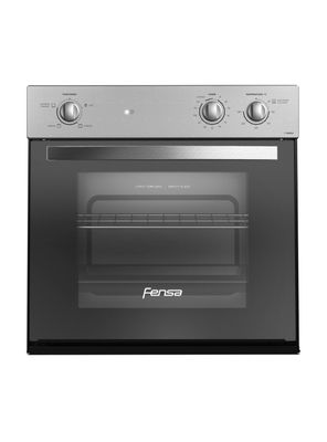 Horno Empotrable Eléctrico 66L Cavidad Esmaltada F 1060R A Gris