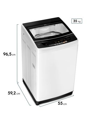 Imagen 2 del producto Lavadora Automática 12Kg Fuzzy Automático 12 BZG Blanca