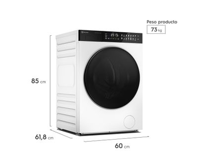 Imagen 2 del producto Lavadora Secadora 14/8 Kg Carga Frontal Inverter EFLWD12W