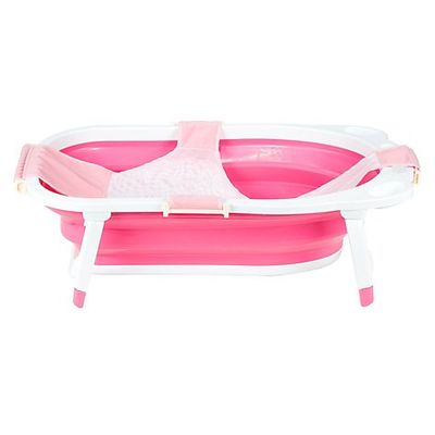 Imagen 2 del producto Tina Bañera Plegable Con Malla Color Rosado