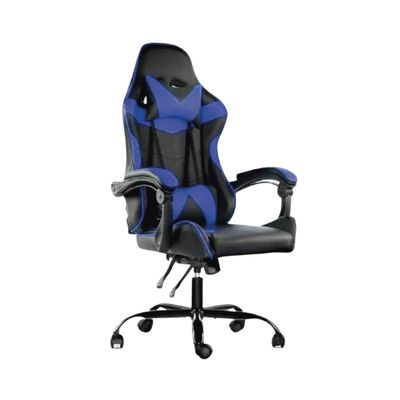 Silla Gamer Lumax Reclinable y Elevable Azul