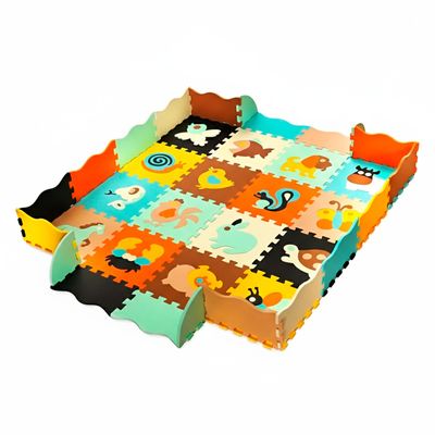 Imagen 1 del producto Piso Alfombra Goma Eva Con Bordes Corral Bebes