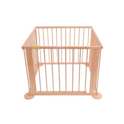 Corral De Madera Natural Para Bebes y Niños