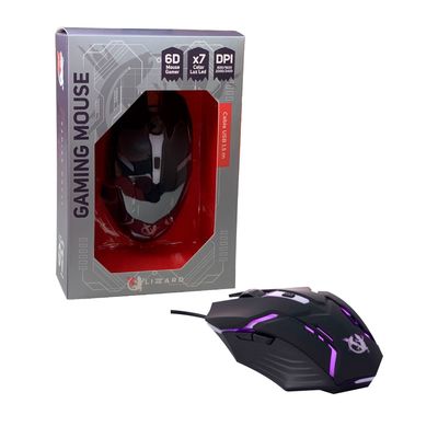 Imagen 2 del producto Mouse Gamer USB X-Lizzard DPI Variable Luces LED