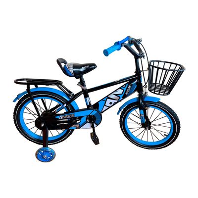 Bicicleta Infantil Antule Aro 12 Rueditas y Canasto Azul