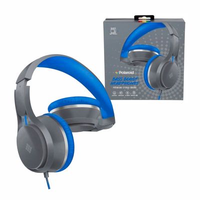 Imagen 2 del producto Audifono Polaroid Manos Libres Extra Bajos Jack 3.5mm Azul