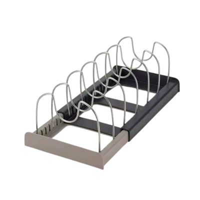 Rack Organizador De Ollas Expandible Menaje Tablas Tapas X L